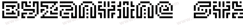 Byzantine style Fonts字体转换